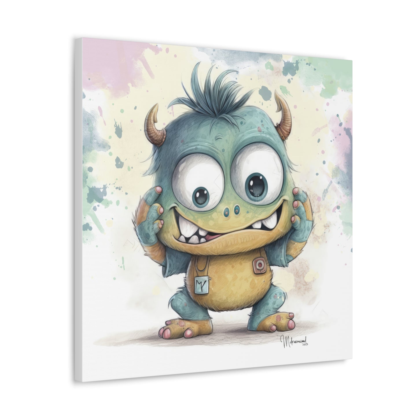 Baby Monster's Series - Gilbert Canvas Gallery Wraps