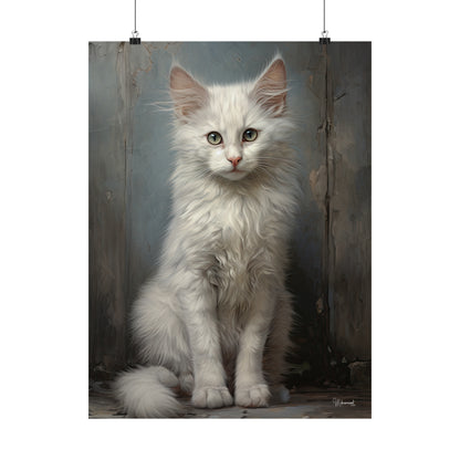 Street Kitten Premium Matte Vertical Posters