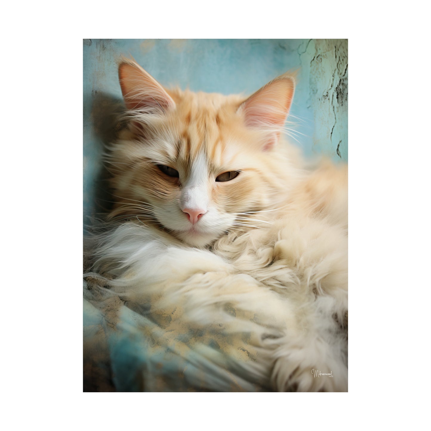 Cat Premium Matte Vertical Posters