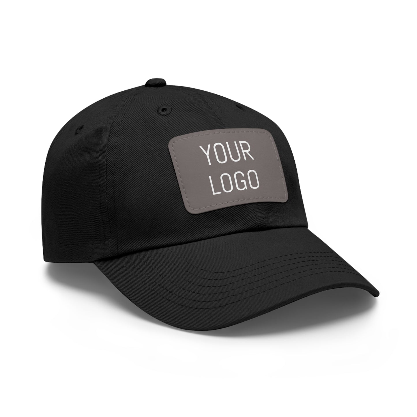 Dad Hat Leather Patch Personalized for Events & Promotions
