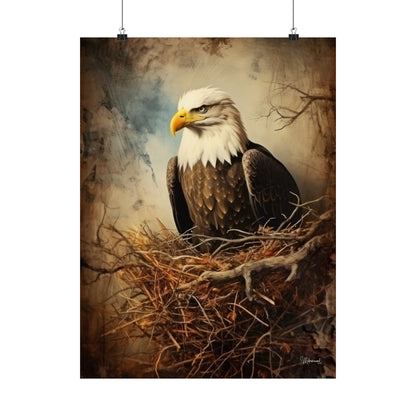 American Bald Eagle Premium Matte Vertical Posters