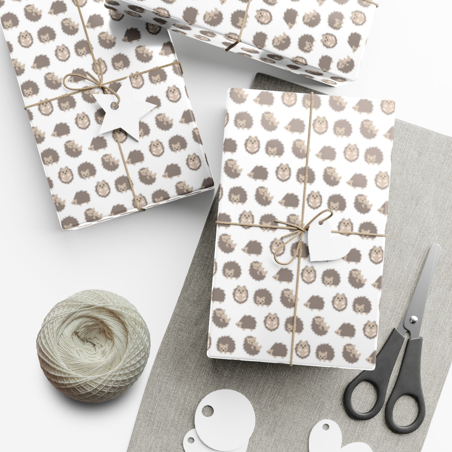 Hedge Hog Gift Wrap Papers