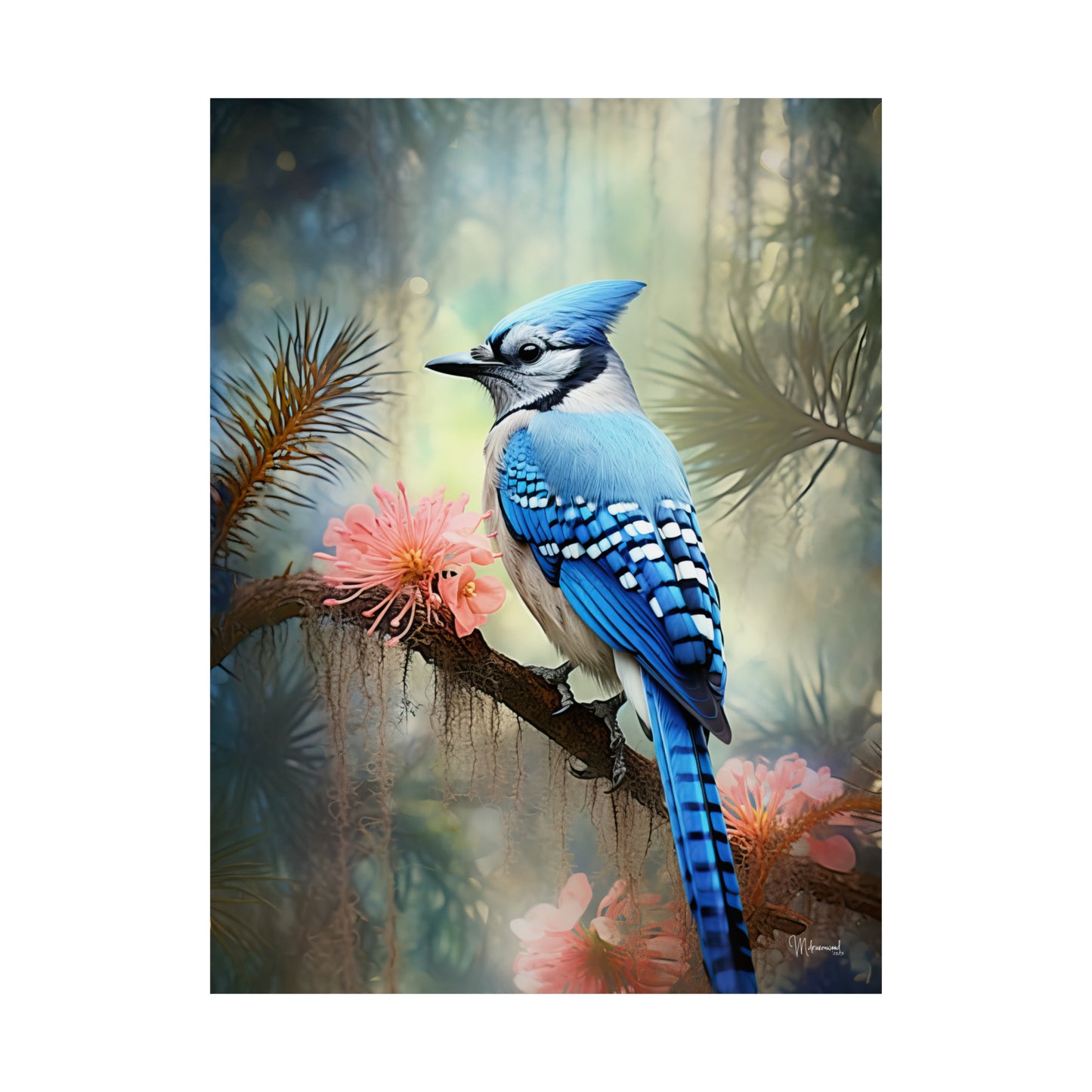 Blue Jay Premium Matte Vertical Posters