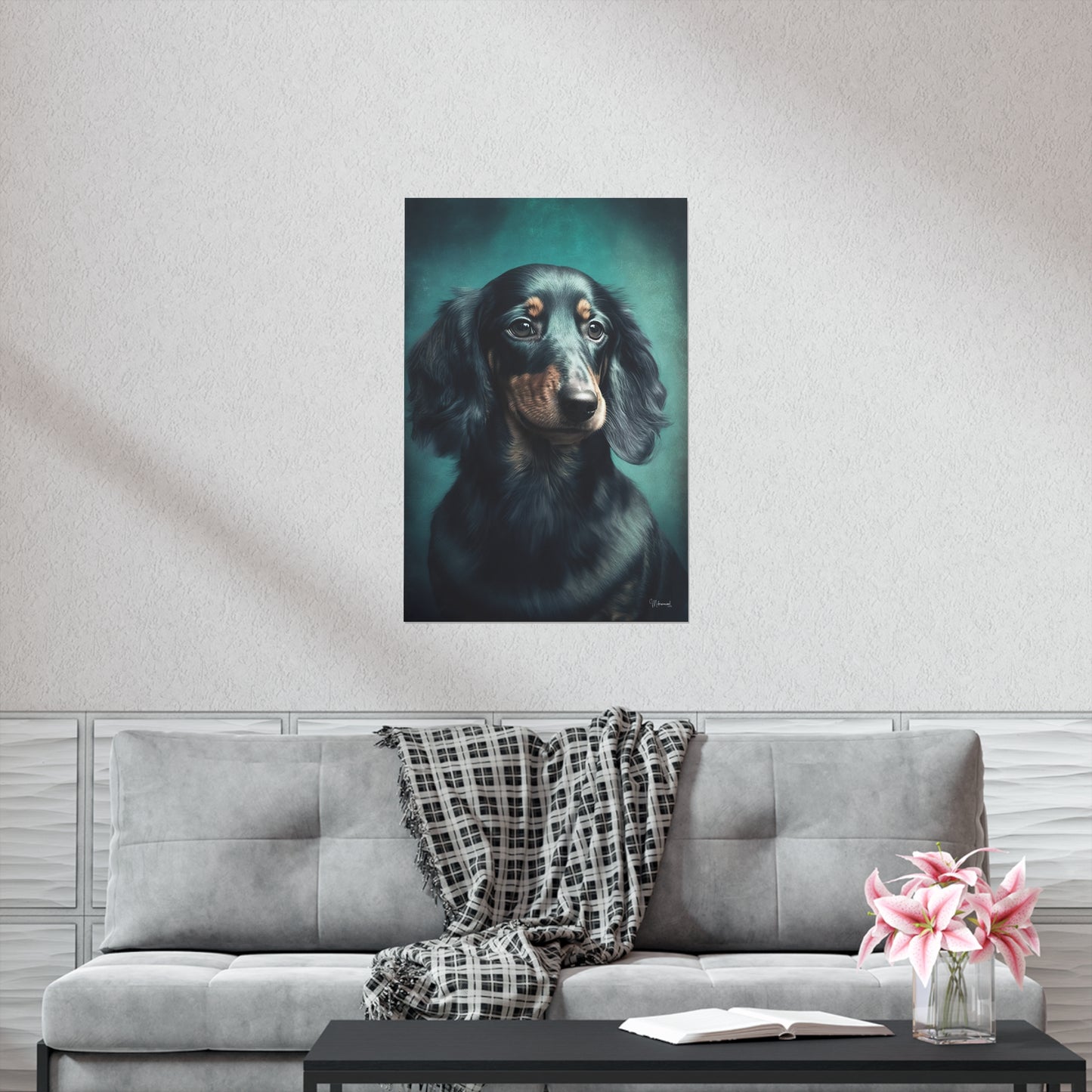 Dachshund Dog Premium Matte Vertical Posters