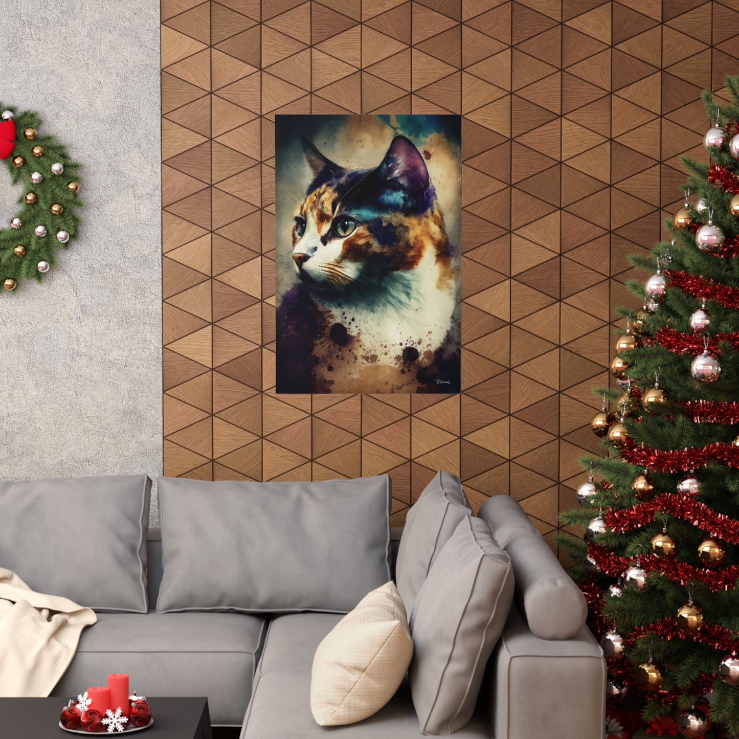 Calico Cat Premium Matte Vertical Posters