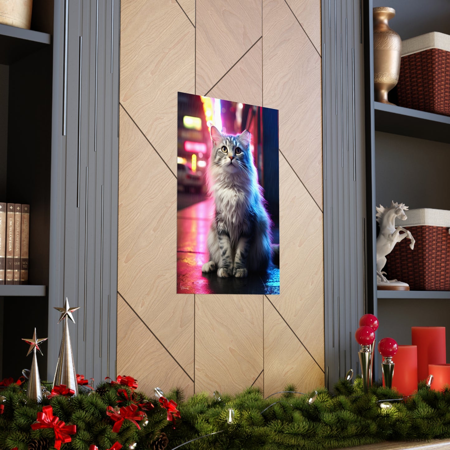 TNVR Cat in the City Premium Matte Vertical Posters