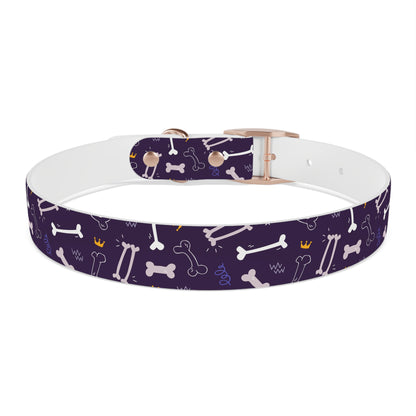 Sassy Pet's Purple Bones Collar