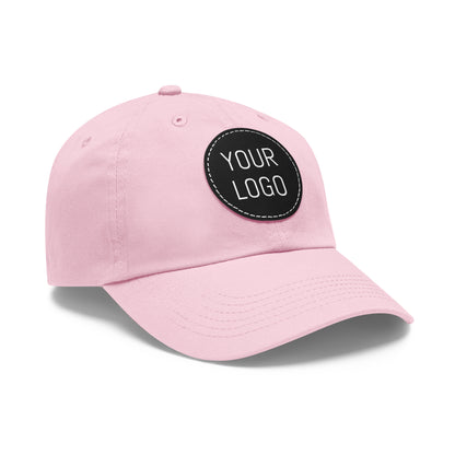 Dad Hat with Leather Patch Personalized for Events & Promotions
