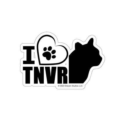 I Heart TNVR Kiss-Cut Stickers