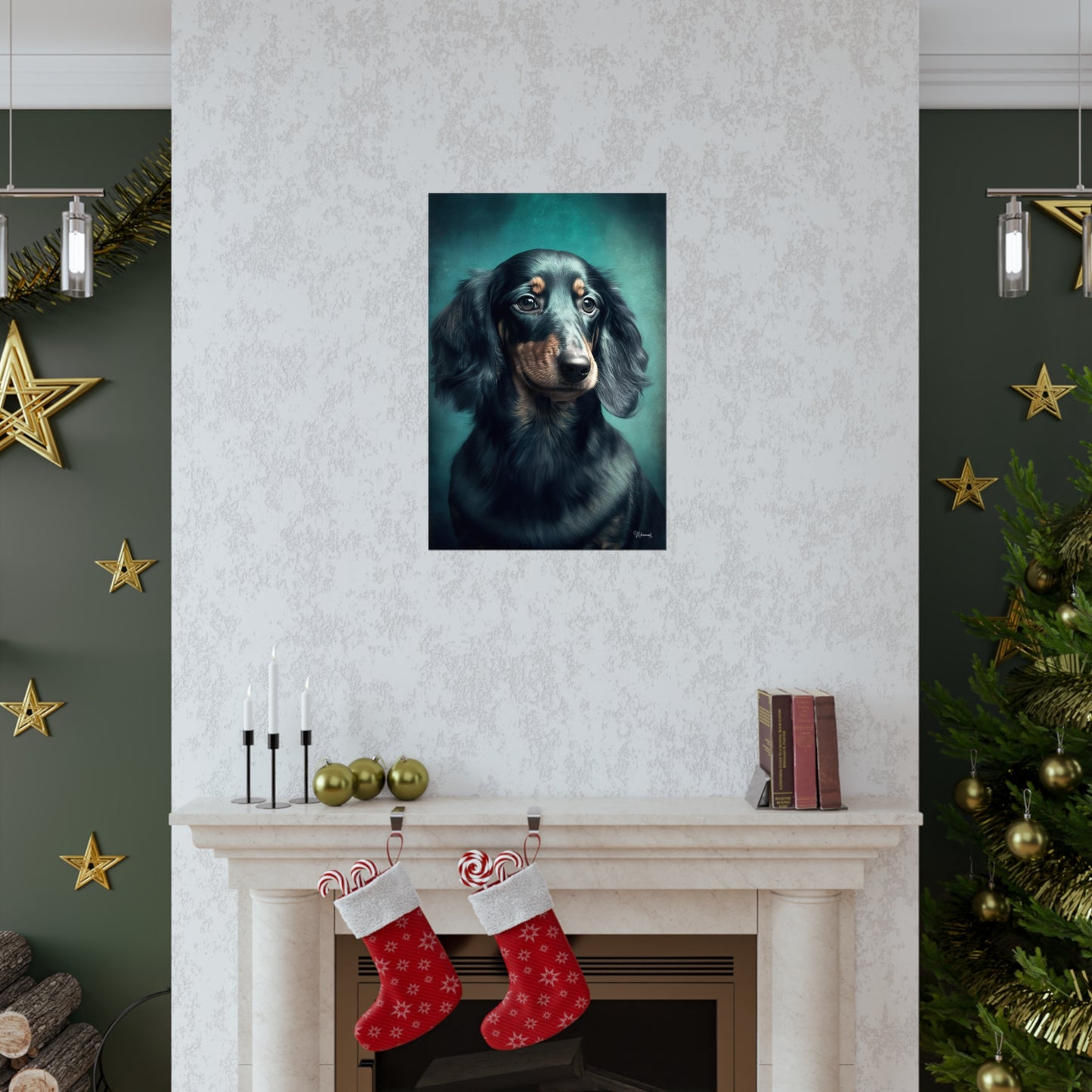 Dachshund Dog Premium Matte Vertical Posters