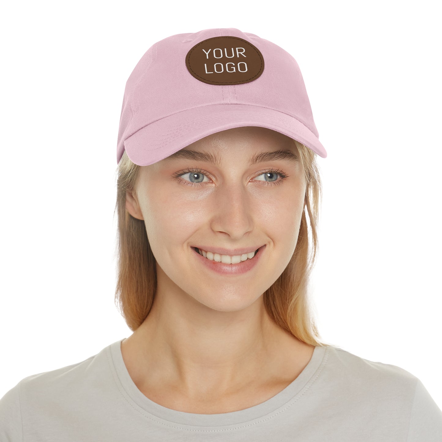 Dad Hat with Leather Patch Personalized for Events & Promotions