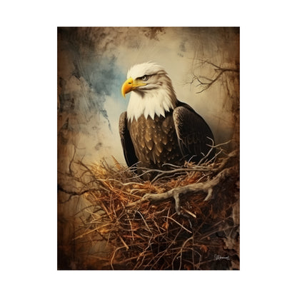 American Bald Eagle Premium Matte Vertical Posters