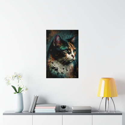 Calico Cat Premium Matte Vertical Posters