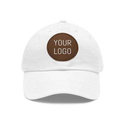 Dad Hat with Leather Patch Personalized for Events & Promotions