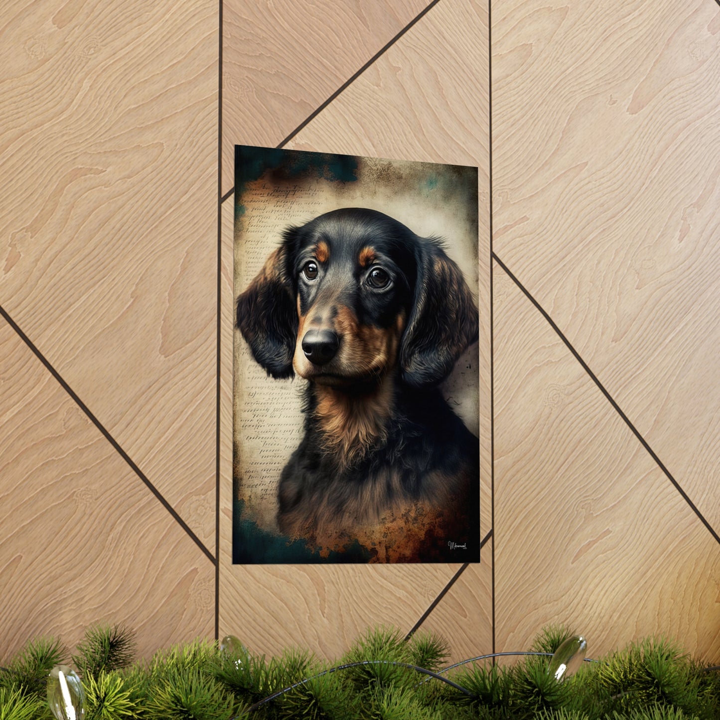 Dachshund Dog Premium Matte Vertical Posters