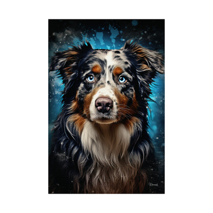 Australian Shepherd Premium Matte Vertical Posters