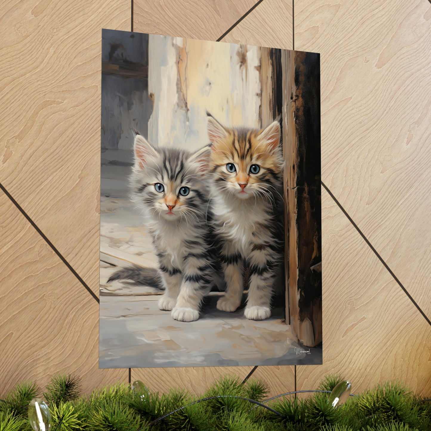 Street Kittens Premium Matte Vertical Posters