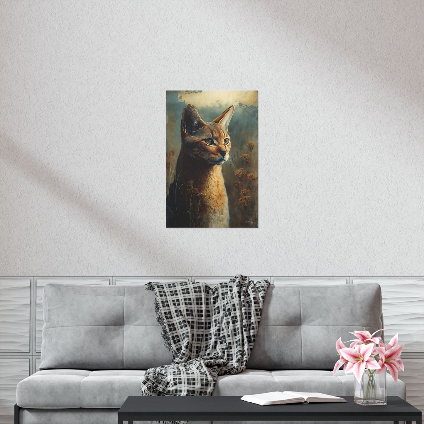 Chausie Cat Premium Matte Vertical Posters