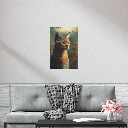 Chausie Cat Premium Matte Vertical Posters