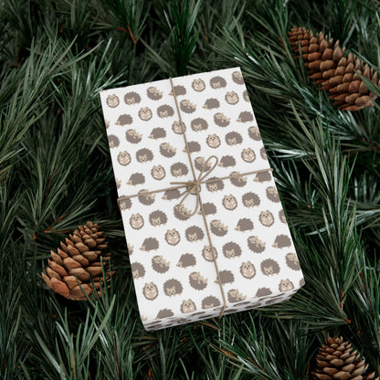 Hedge Hog Gift Wrap Papers