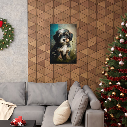 Havanese Puppy Premium Matte Vertical Posters