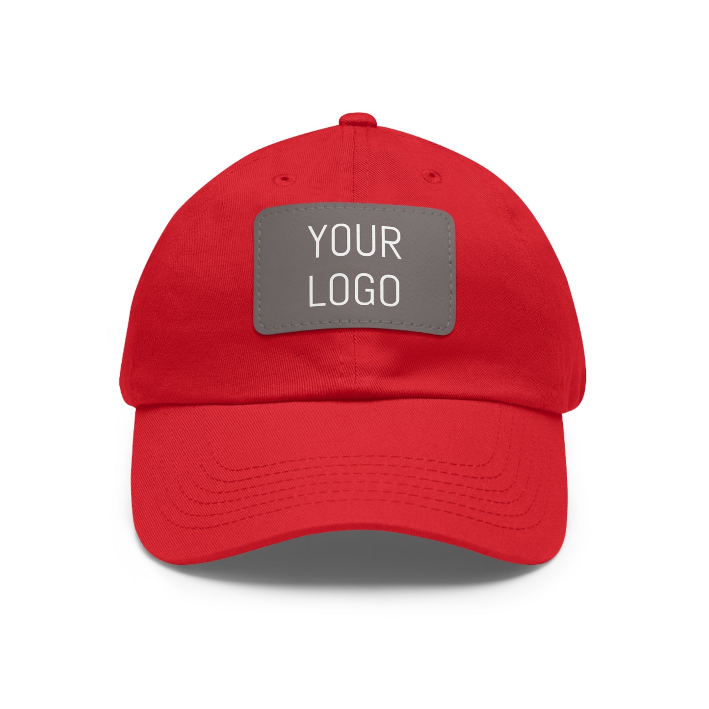 Dad Hat Leather Patch Personalized for Events & Promotions