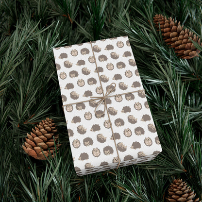 Hedge Hog Gift Wrap Papers