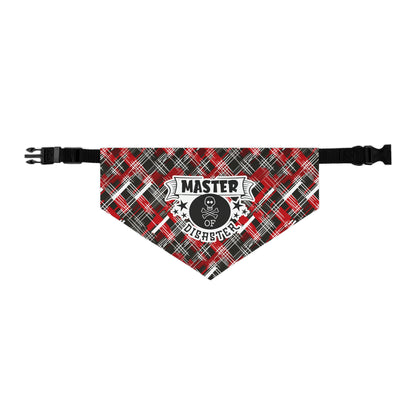 Sassy Pet's Master of Disaster Pet Bandana Collar