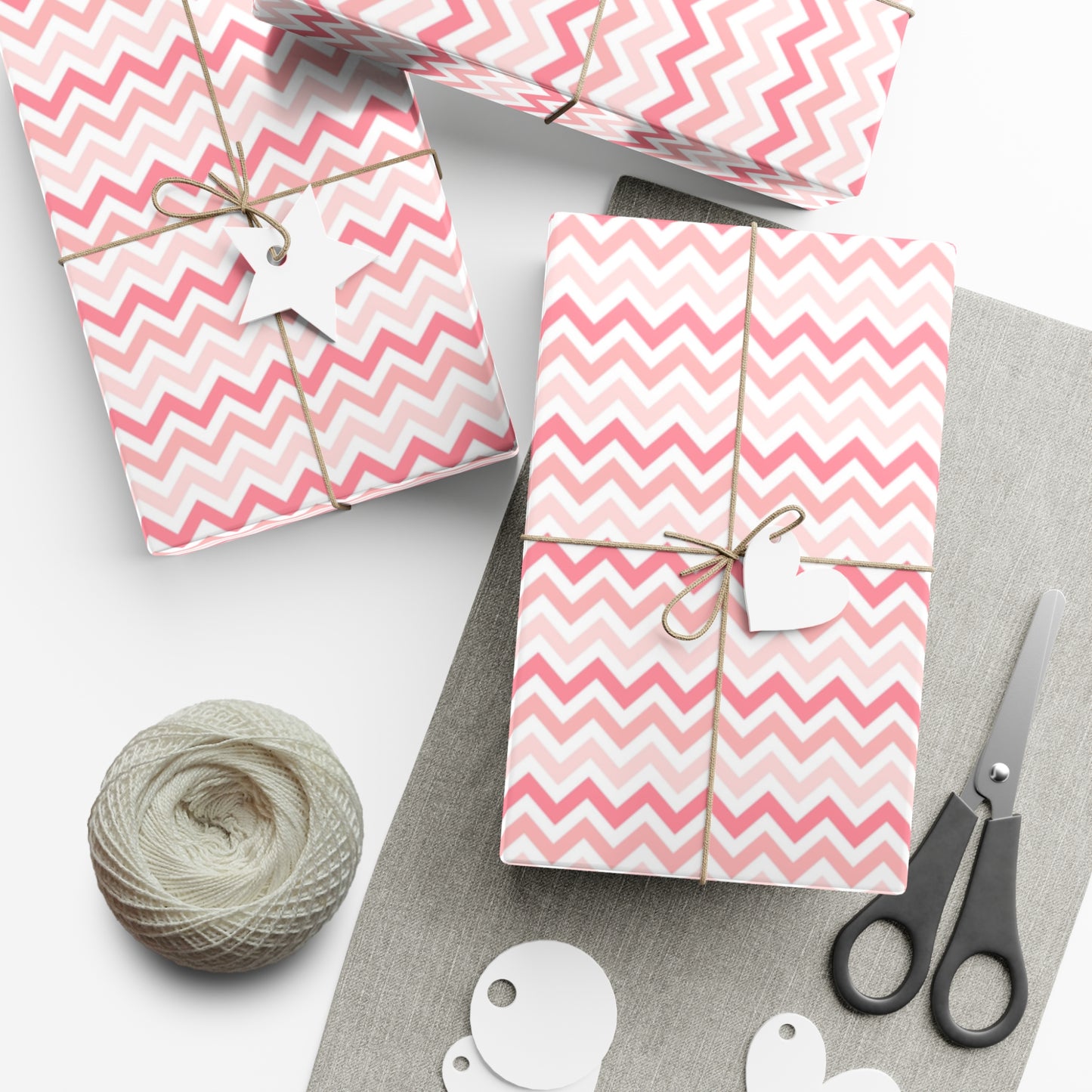 Zig-Zag Gift Wrap Papers