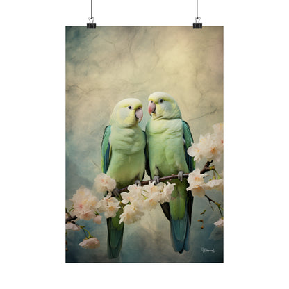 Parrot Premium Matte Vertical Posters