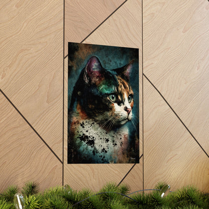 Calico Cat Premium Matte Vertical Posters