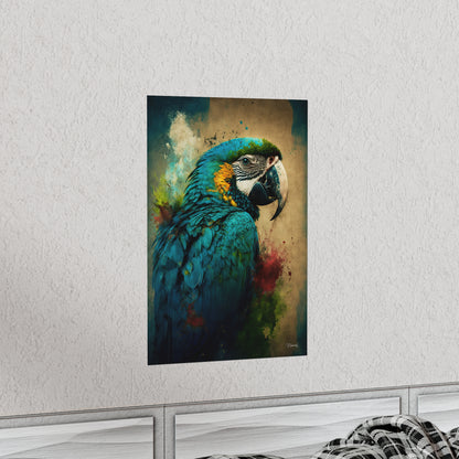 Macaw Premium Matte Vertical Posters