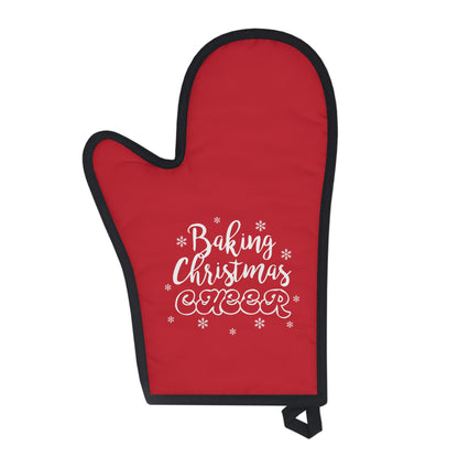Baking Christmas Cheer Oven Glove