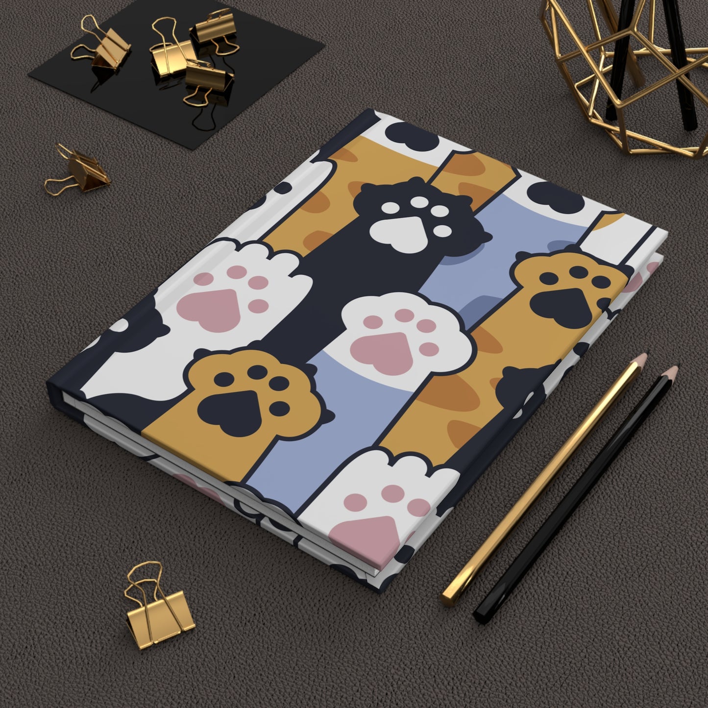 Paws Off Hardcover Journal Matte