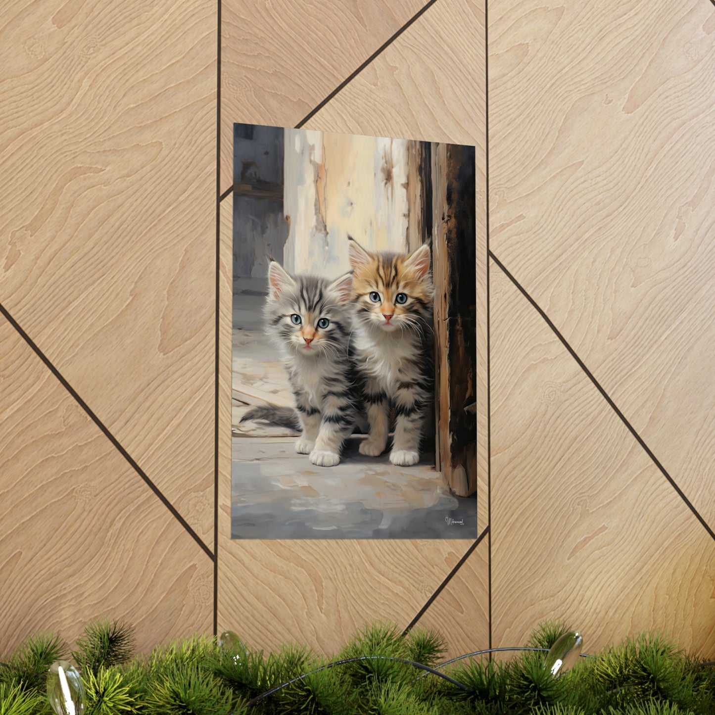 Street Kittens Premium Matte Vertical Posters