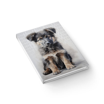 Adopt Don't Shop Puppy Blank Journal