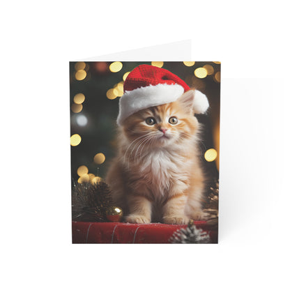 Santa's Here Christmas Greeting Cards (1, 10, 30, and 50pcs)