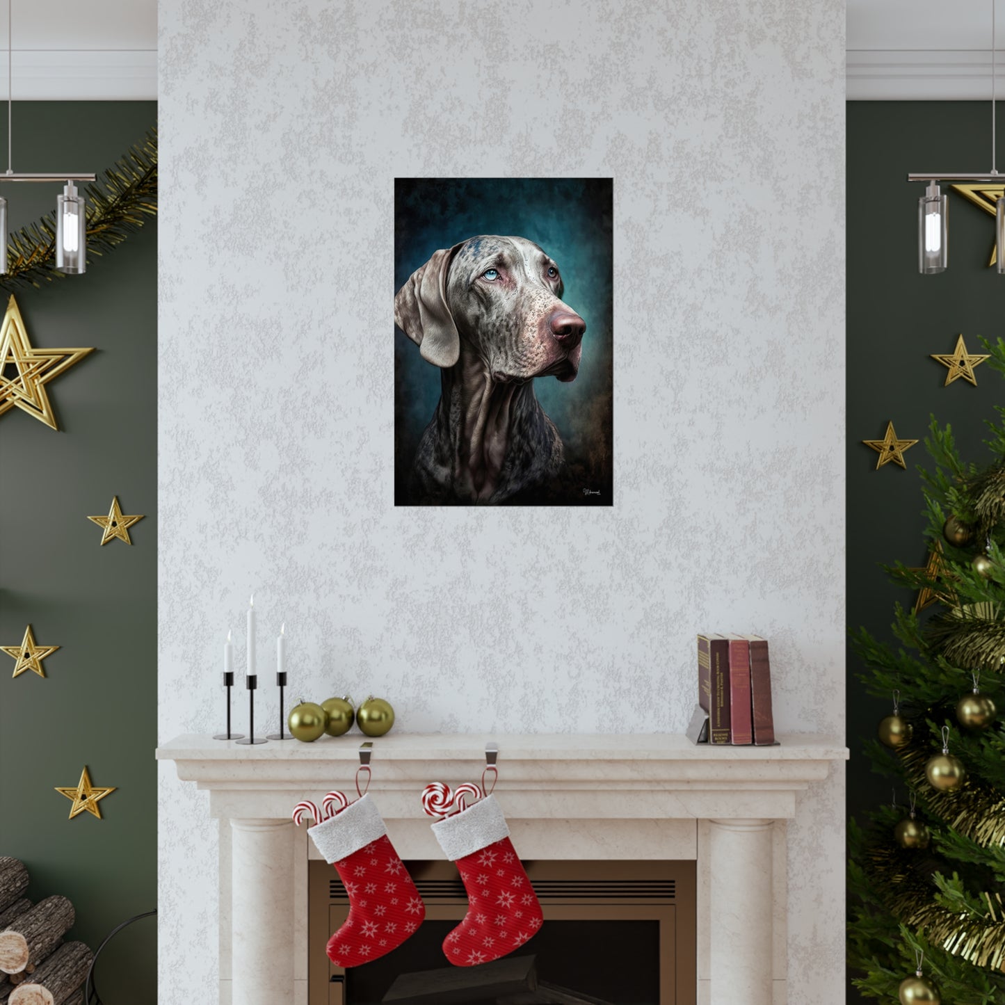 Weimaraner Dog Premium Matte Vertical Posters