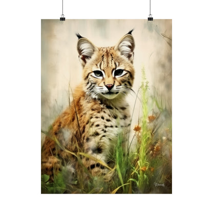 Florida Bob Cat Cub Premium Matte Vertical Posters