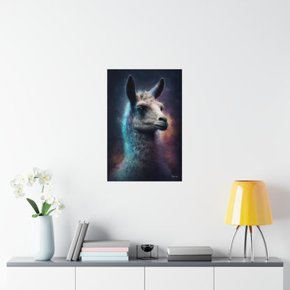 Llama Premium Matte Vertical Posters