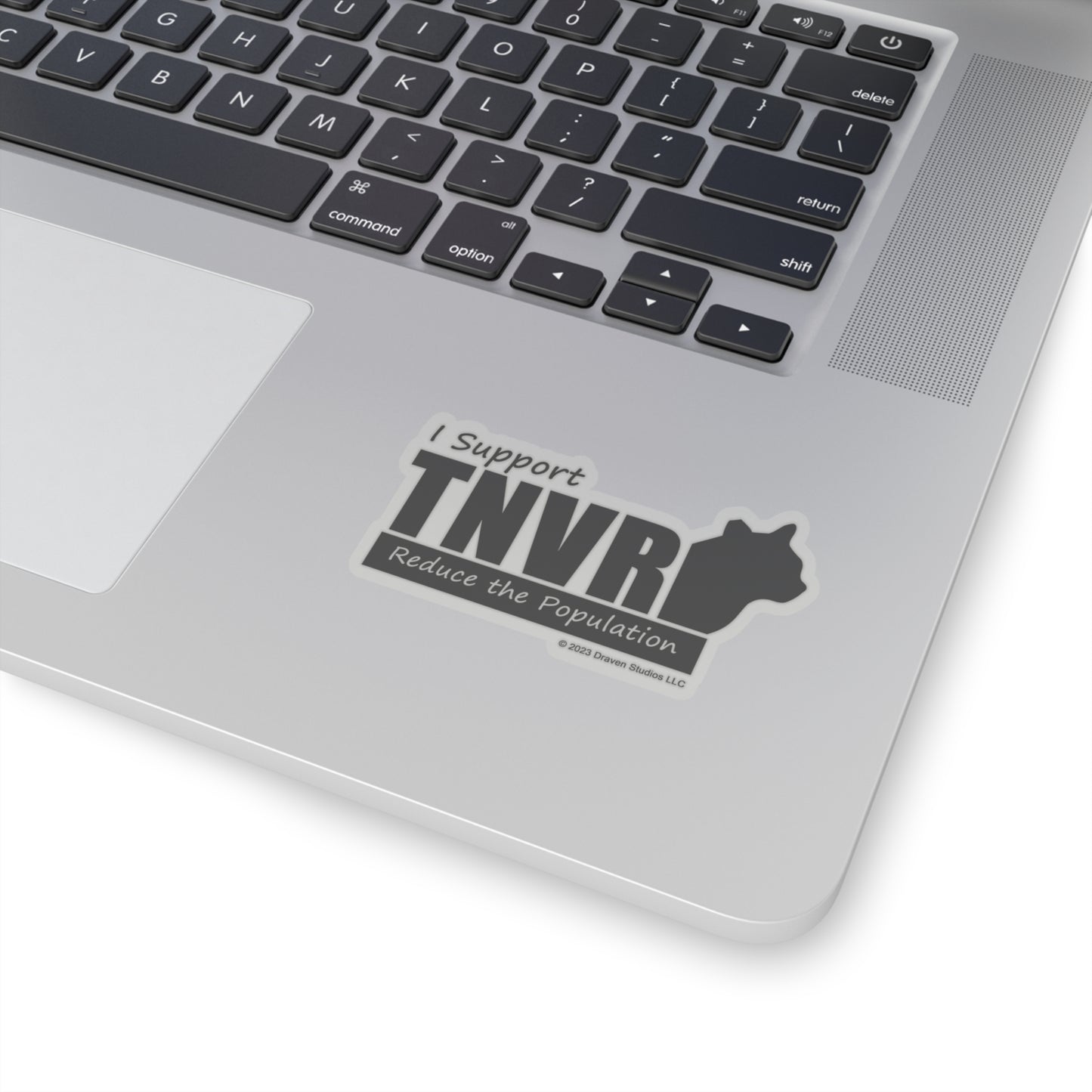 I support TNVR Kiss-Cut Stickers