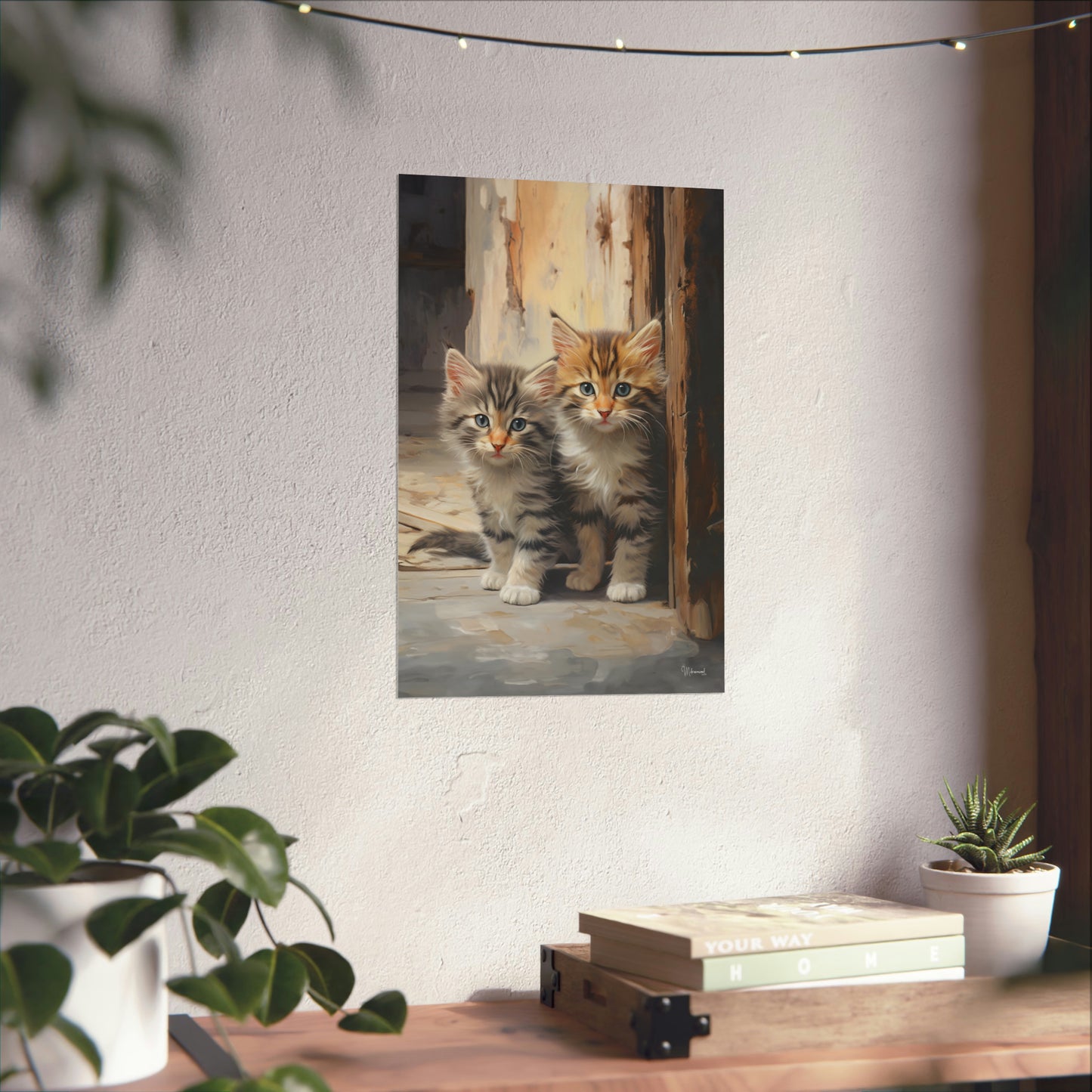 Street Kittens Premium Matte Vertical Posters