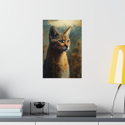 Chausie Cat Premium Matte Vertical Posters