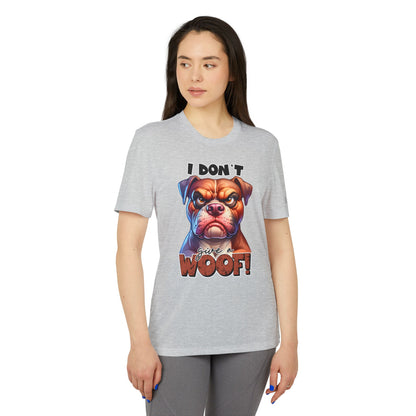 I Don't Give Woof adidas® Unisex Sport T-shirt