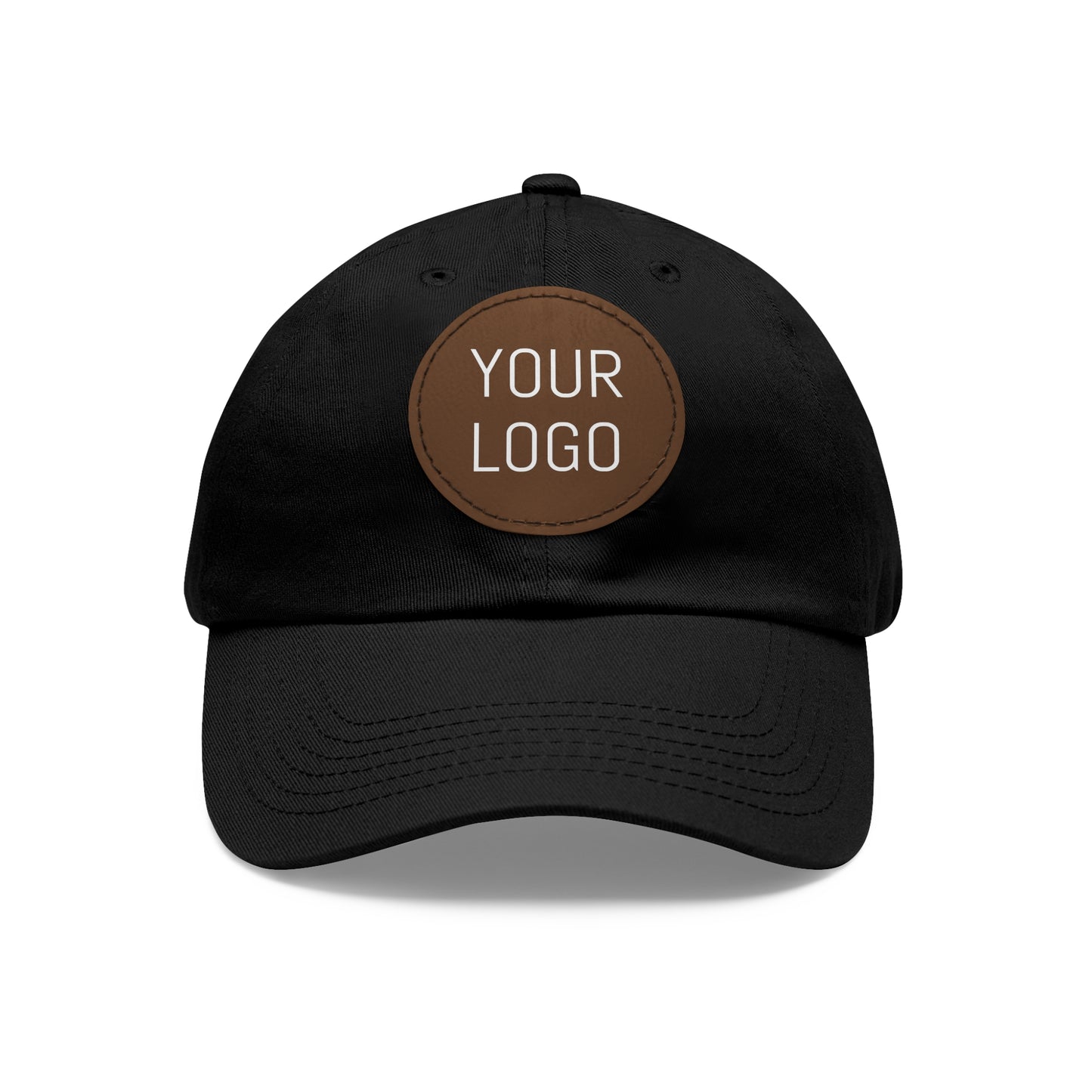 Dad Hat with Leather Patch Personalized for Events & Promotions