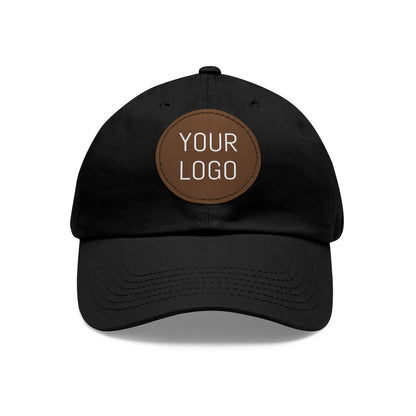 Dad Hat with Leather Patch Personalized for Events & Promotions