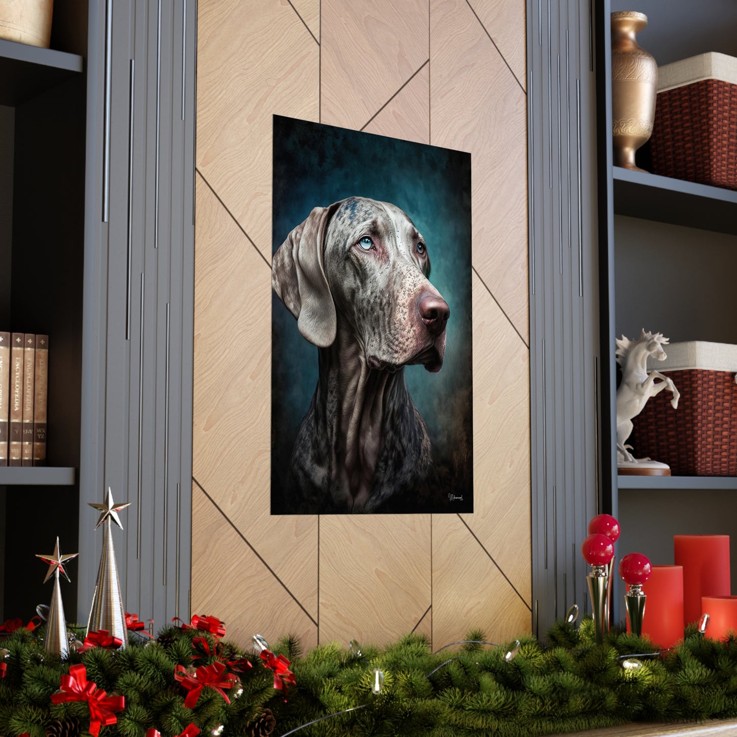 Weimaraner Dog Premium Matte Vertical Posters