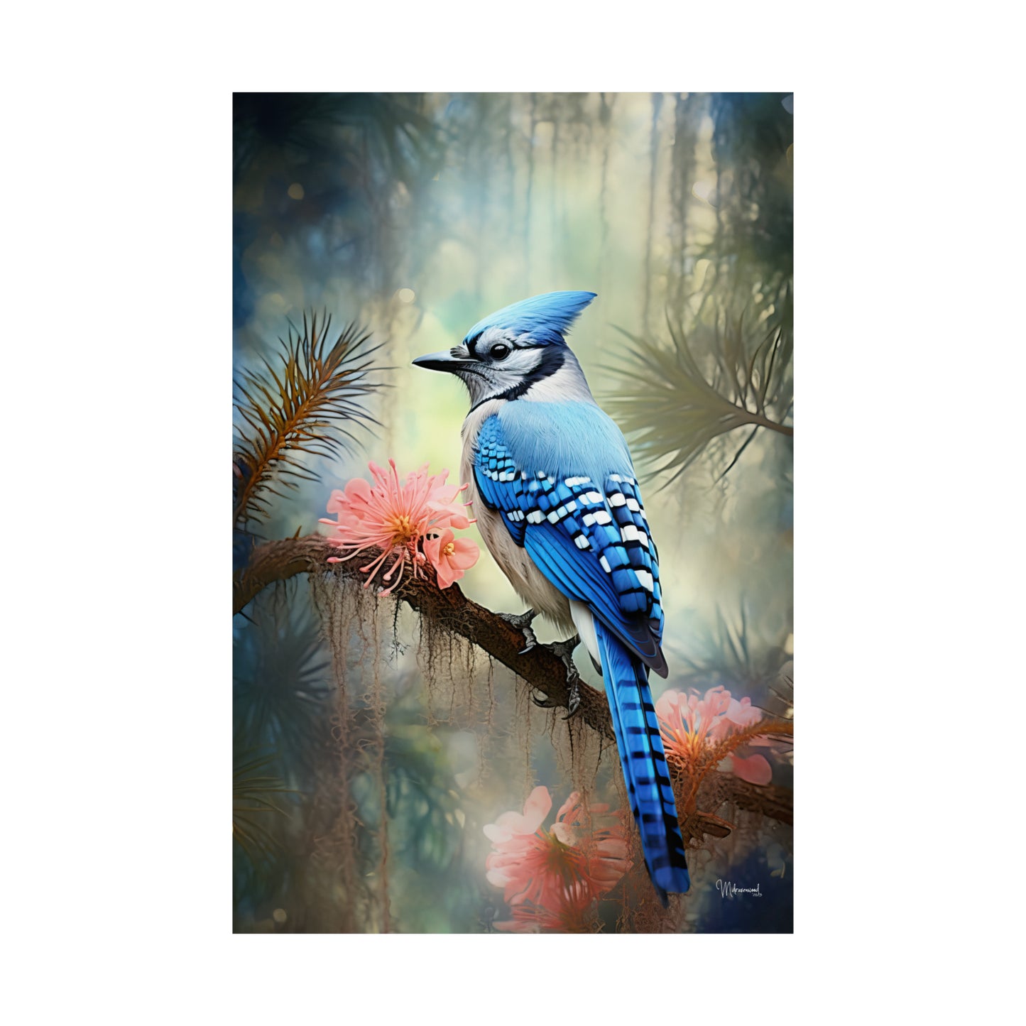 Blue Jay Premium Matte Vertical Posters