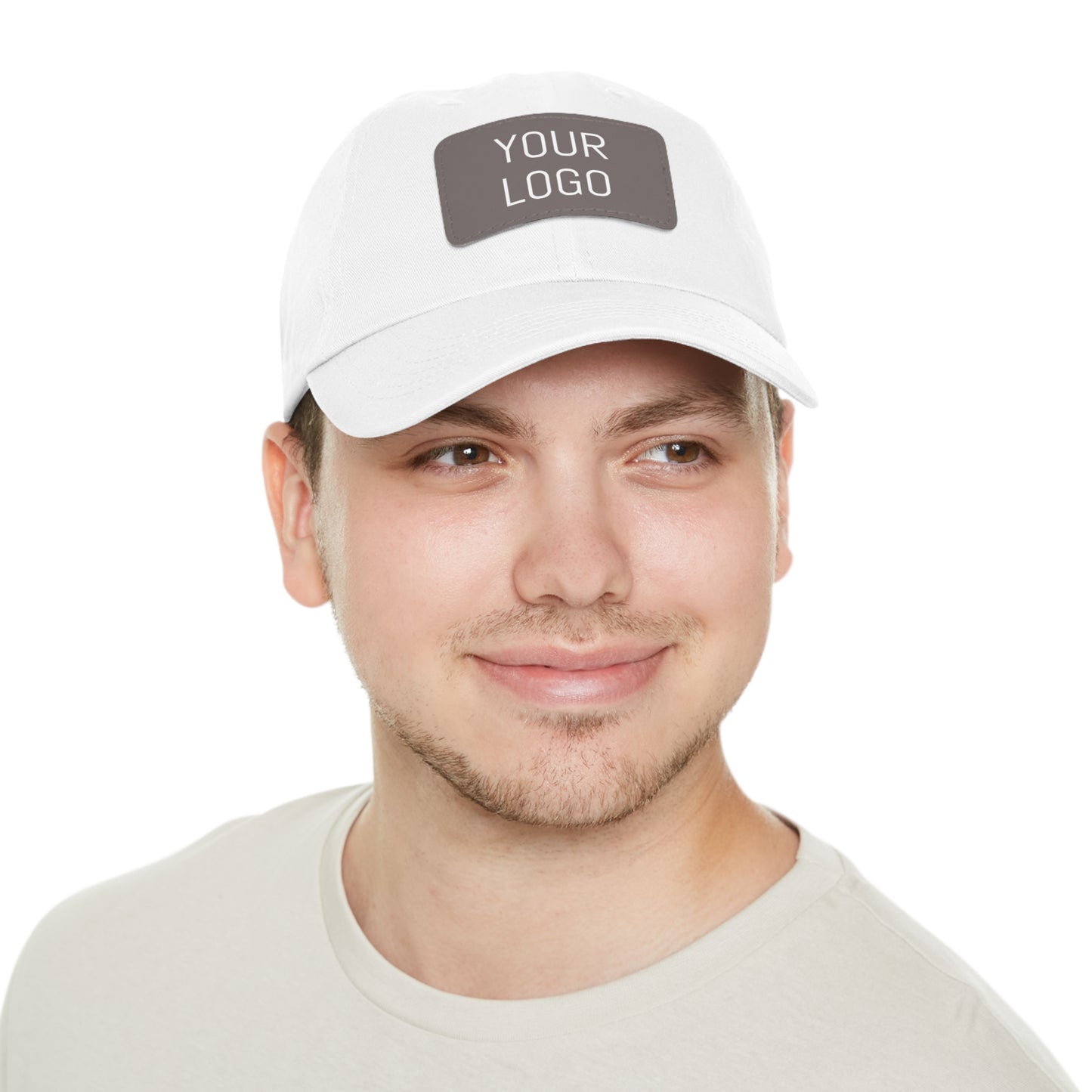 Dad Hat Leather Patch Personalized for Events & Promotions