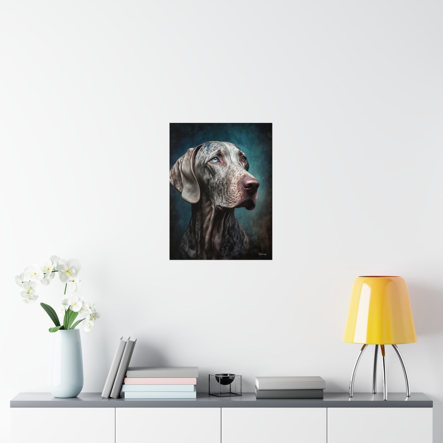 Weimaraner Dog Premium Matte Vertical Posters